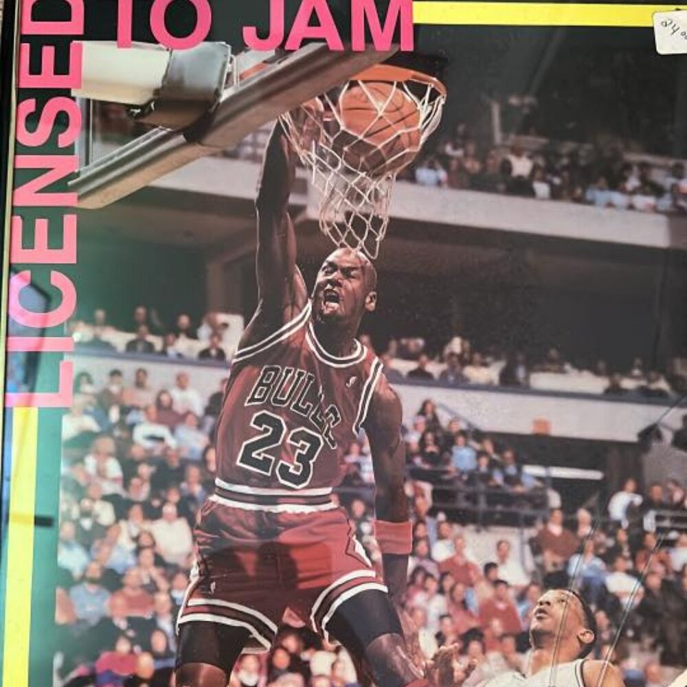 Framed Jordan Poster
